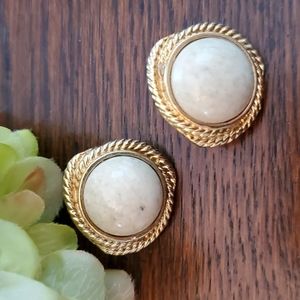 Vintage 1980s Clip On Earrings